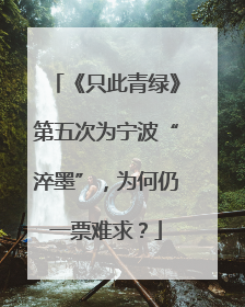 《只此青绿》第五次为宁波“淬墨”，为何仍一票难求？