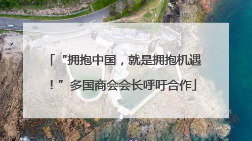 “拥抱中国，就是拥抱机遇！”多国商会会长呼吁合作