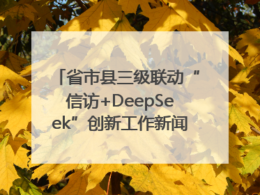 省市县三级联动“信访+DeepSeek”创新工作新闻发布会举行