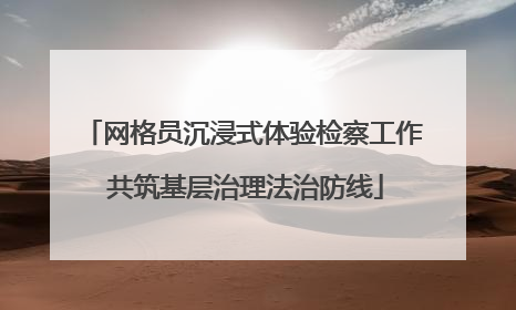 网格员沉浸式体验检察工作 共筑基层治理法治防线