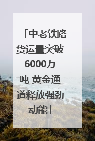 中老铁路货运量突破6000万吨 黄金通道释放强劲动能