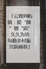 云霄列屿镇：提“颜”增“质” 久久为功勾勒乡村振兴新画卷
