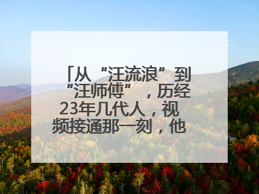 从“汪流浪”到“汪师傅”，历经23年几代人，视频接通那一刻，他泪流满面……