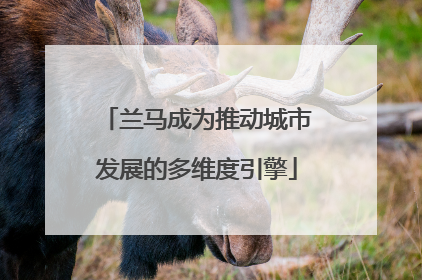 兰马成为推动城市发展的多维度引擎