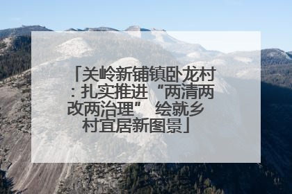 关岭新铺镇卧龙村：扎实推进“两清两改两治理” 绘就乡村宜居新图景