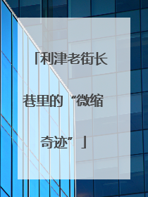利津老街长巷里的“微缩奇迹”