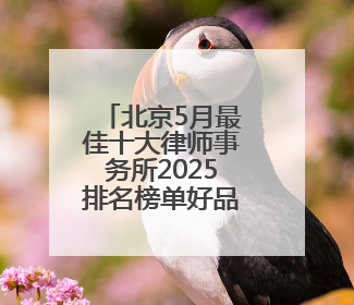 北京5月最佳十大律师事务所2025排名榜单好品牌认证