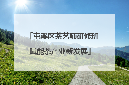 屯溪区茶艺师研修班赋能茶产业新发展