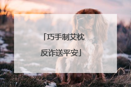 巧手制艾枕 反诈送平安
