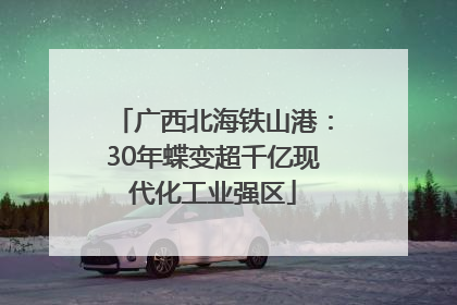 广西北海铁山港：30年蝶变超千亿现代化工业强区