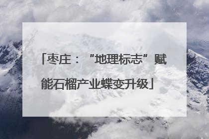 枣庄：“地理标志”赋能石榴产业蝶变升级