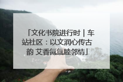 文化书院进行时｜车站社区：以文润心传古韵 艾香氤氲睦邻情