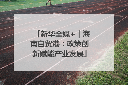 新华全媒+｜海南自贸港：政策创新赋能产业发展