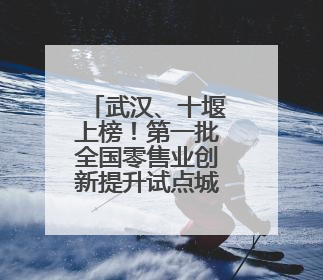 武汉、十堰上榜！第一批全国零售业创新提升试点城市公布