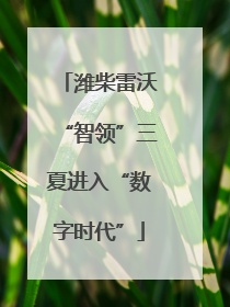潍柴雷沃“智领”三夏进入“数字时代”