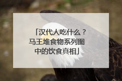 汉代人吃什么？马王堆食物系列图中的饮食真相