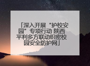 深入开展“护校安园”专项行动 陕西平利多方联动织密校园安全防护网