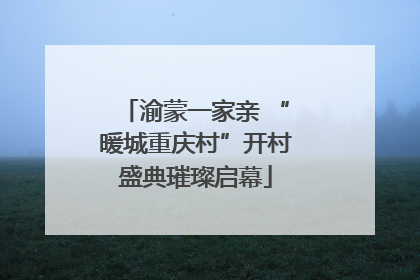 渝蒙一家亲 “暖城重庆村”开村盛典璀璨启幕