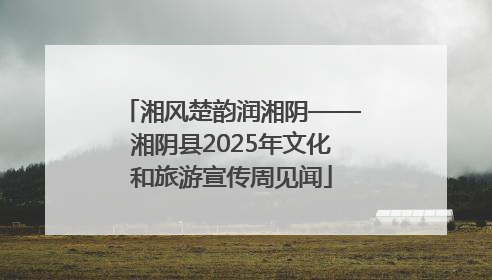 湘风楚韵润湘阴——湘阴县2025年文化和旅游宣传周见闻