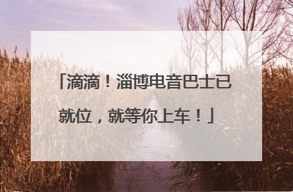 滴滴！淄博电音巴士已就位，就等你上车！
