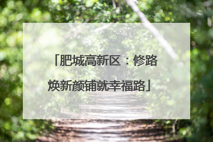 肥城高新区：修路焕新颜铺就幸福路