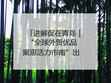 进解促在青岛｜“全球外贸优品 聚惠活力市南”出口转内销进商超专场活动启动
