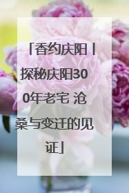 香约庆阳丨探秘庆阳300年老宅 沧桑与变迁的见证