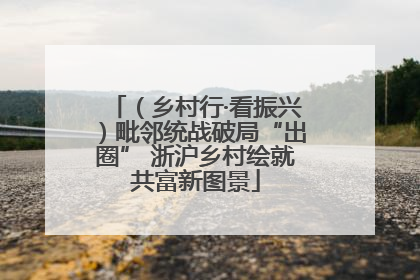 （乡村行·看振兴）毗邻统战破局“出圈” 浙沪乡村绘就共富新图景