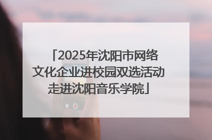 2025年沈阳市网络文化企业进校园双选活动走进沈阳音乐学院