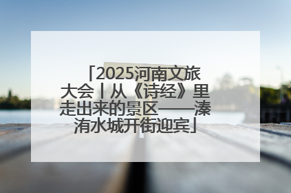 2025河南文旅大会丨从《诗经》里走出来的景区——溱洧水城开街迎宾
