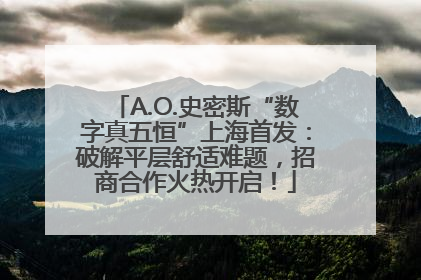 A.O.史密斯“数字真五恒”上海首发：破解平层舒适难题，招商合作火热开启！
