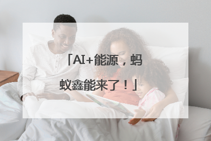 AI+能源，蚂蚁鑫能来了！